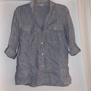 James Perse linen blouse